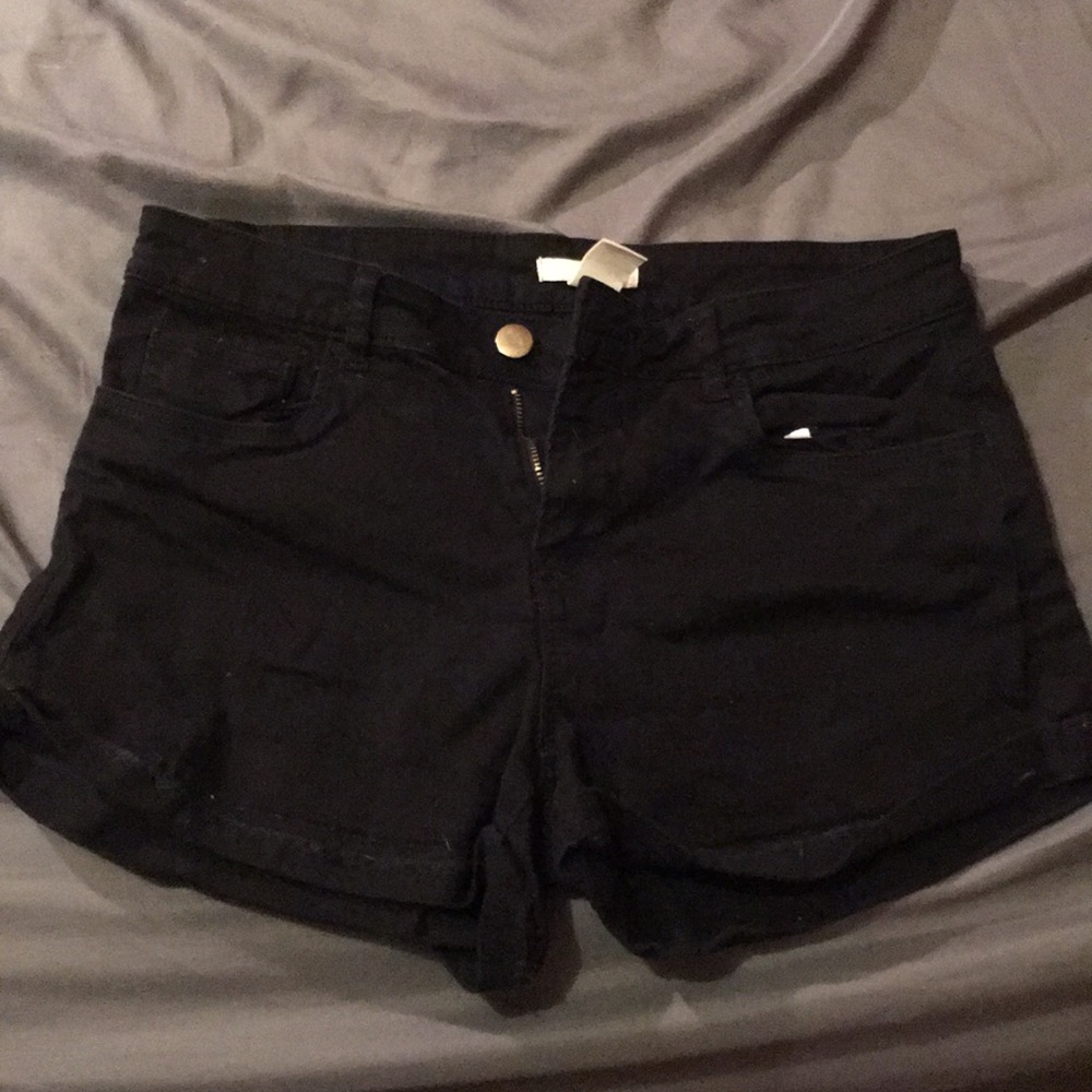 Black shorts